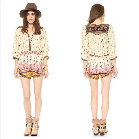 ❌SOLD ꊛ Spell ꊛ  Desert Wanderer Playsuit Aus8 - Picture 4 of 16